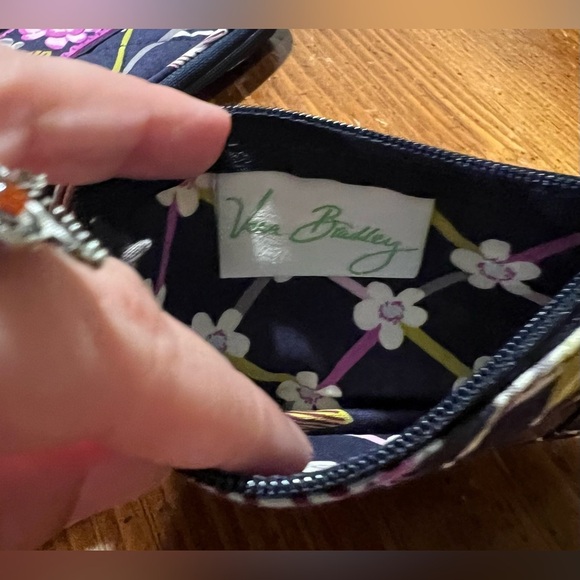 Vera Bradley Bundle  Retired Floral Nightingale E-Reader Tech Case & ID Wallet - Picture 9 of 15